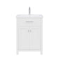 24 Inch Multi Color MDF Single Bowl Ceramics Top Vanity With Double Door From The MYRA Collection