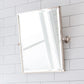 Metal Rectangular Mirror 18" X 24" In Multi Finish
