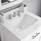 24 Inch Single Sink Bathroom Vanity With Mirror And Faucet From The Madison Collection