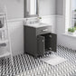 24 Inch Single Sink Bathroom Vanity With Mirror And Faucet From The Madison Collection