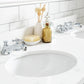 Queen 60-Inch Double Sink Quartz Carrara Vanity In Cashmere Grey set
