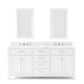 72 Inch Double Sink Bathroom Vanity set. The Madison Collection