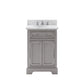 24 Inch Multi Color Bathroom Vanity, Mirror And Faucet, Derby Collection