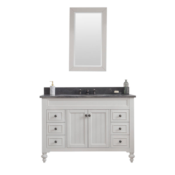 48 Inch Earl Grey Single Sink Bathroom Vanity set. Potenza Collection