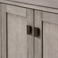 60 In. Double Sink Marble Countertop Vanity, Oak with Faucets and Mirrors, Chestnut  collection