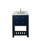 24 Inch Single Sink Bathroom Vanity With faucet And Mirror From The Madalyn Collection