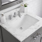 24 Inch Single Sink Bathroom Vanity With Mirror And Faucet From The Madison Collection
