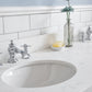 60" Palace Collection Quartz Carrara Bathroom Vanity Sets