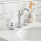 Queen 24-Inch Single Sink Quartz Carrara Vanity In Cashmere Grey set