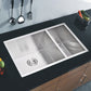 Double Bowl Stainless Steel Hand Made Undermount Kitchen Sink