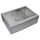 30 Inch X 22 Single Bowl Kitchen Sink With Drain, Strainer, And Bottom Grid