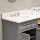 60 Inch Double Sink Bathroom Vanity, Mirrors And Faucets, Derby Collection