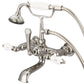 Vintage Classic Tub Faucet, Lever and Cross Handles