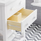 24 Inch MDF Single Bowl Ceramics Top Vanity with U shape Drawer. VIOLA Collection