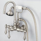 Vintage Classic Tub Faucet With Lever and Cross Handles