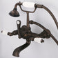 Vintage Classic Tub Faucet, Lever and Cross Handles