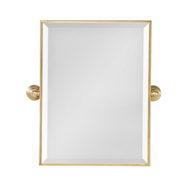 Metal Rectangular Mirror 18 X 24 In Multi Finish