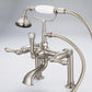 Vintage Classic Tub Faucet With Lever and Cross Handles