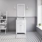 24 Inch Single Sink Bathroom Vanity With Mirror And Faucet From The Madison Collection