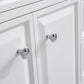 72" Palace Collection Quartz Carrara Multi Color Bathroom Vanity Sets