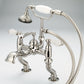 Vintage Classic Tub Faucet With Lever & Cross Handles