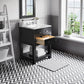24 Inch Single Sink Bathroom Vanity set. The Madalyn Collection