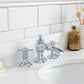 Queen 36-Inch Single Sink Quartz Carrara Vanity In Cashmere Grey set