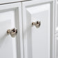 60" Palace Collection Quartz Carrara Bathroom Vanity Sets