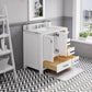 36 Inch Single Sink Bathroom Vanity set. The Madison Collection