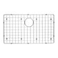33 Inch X 22 Inch Single Bowl Stainless Kitchen Sink With Drain, Strainer, And Bottom Grid