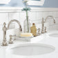 Queen 60-Inch Double Sink Quartz Carrara Vanity In Pure White set