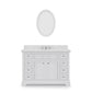 48 Inch Bathroom Vanity, Mirror And Faucet, Derby Collection