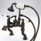 Vintage Classic Tub Faucet With Lever & Cross Handles