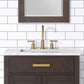Water Creation Modern Gooseneck Spout Widespread Faucet F2-0014