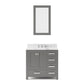 36 Inch Single Sink Bathroom Vanity set. The Madison Collection