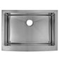 33 Inch X 22 Inch Single Bowl Stainless Steel Kitchen Sink With Drain, Strainer, And Bottom Grid