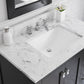 36 Inch Single Sink Bathroom Vanity set. The Madison Collection