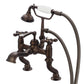 Vintage Classic Tub Faucet With Lever & Cross Handles