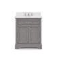 30 Inch Bathroom Vanity, Mirror And Faucet, Derby Collection