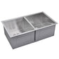 Double Bowl Stainless Steel Hand Made Undermount Kitchen Sink