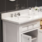 60 Inch Double Sink Bathroom Vanity, Mirrors And Faucets, Derby Collection
