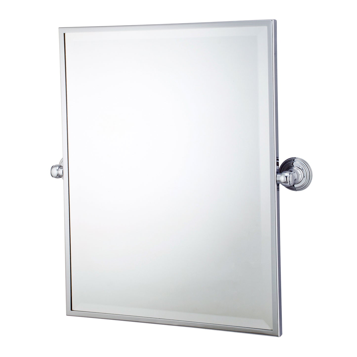 Metal Rectangular Mirror 18" X 24" In Multi Finish