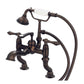 Vintage Classic Tub Faucet With Lever & Cross Handles