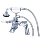 Vintage Classic Tub Faucet With Cross Handles