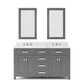 60 Inch Double Sink Bathroom Vanity set The Madison Collection