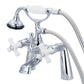 Vintage Classic Tub Faucet With Cross Handles