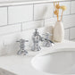 Queen 24-Inch Single Sink Quartz Carrara Vanity In Cashmere Grey set