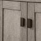 48 In. Single Sink Marble Countertop Vanity Oak with Faucet and Mirror, Chestnut collection