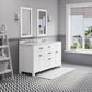 60 Inch Double Sink Bathroom Vanity set The Madison Collection