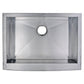 30 Inch X 22 Single Bowl Kitchen Sink With Drain, Strainer, And Bottom Grid
